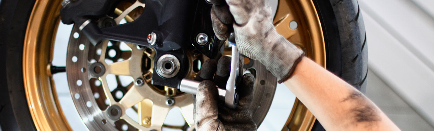 motorcycle brake maintenance