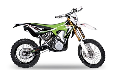 green enduro bike