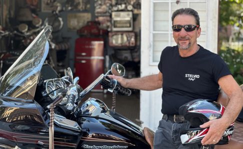 Nunzio-1-compressed photo of a man sitting on a motorcycle
