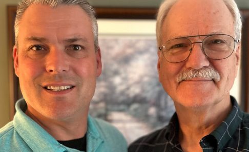 Rob-and-Rick-Young-II-compressed Photograph of Rob and Rick Young looking at the camera
